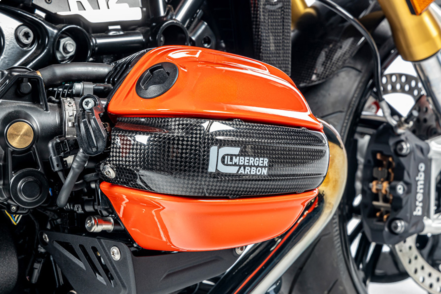 Cache de connecteur de bougie Ilmberger pour BMW R 12 nineT 2024