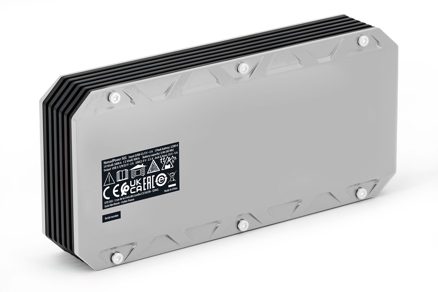 Booster de démarrage 12 V avec fonction batterie externe NOMAD POWER 501