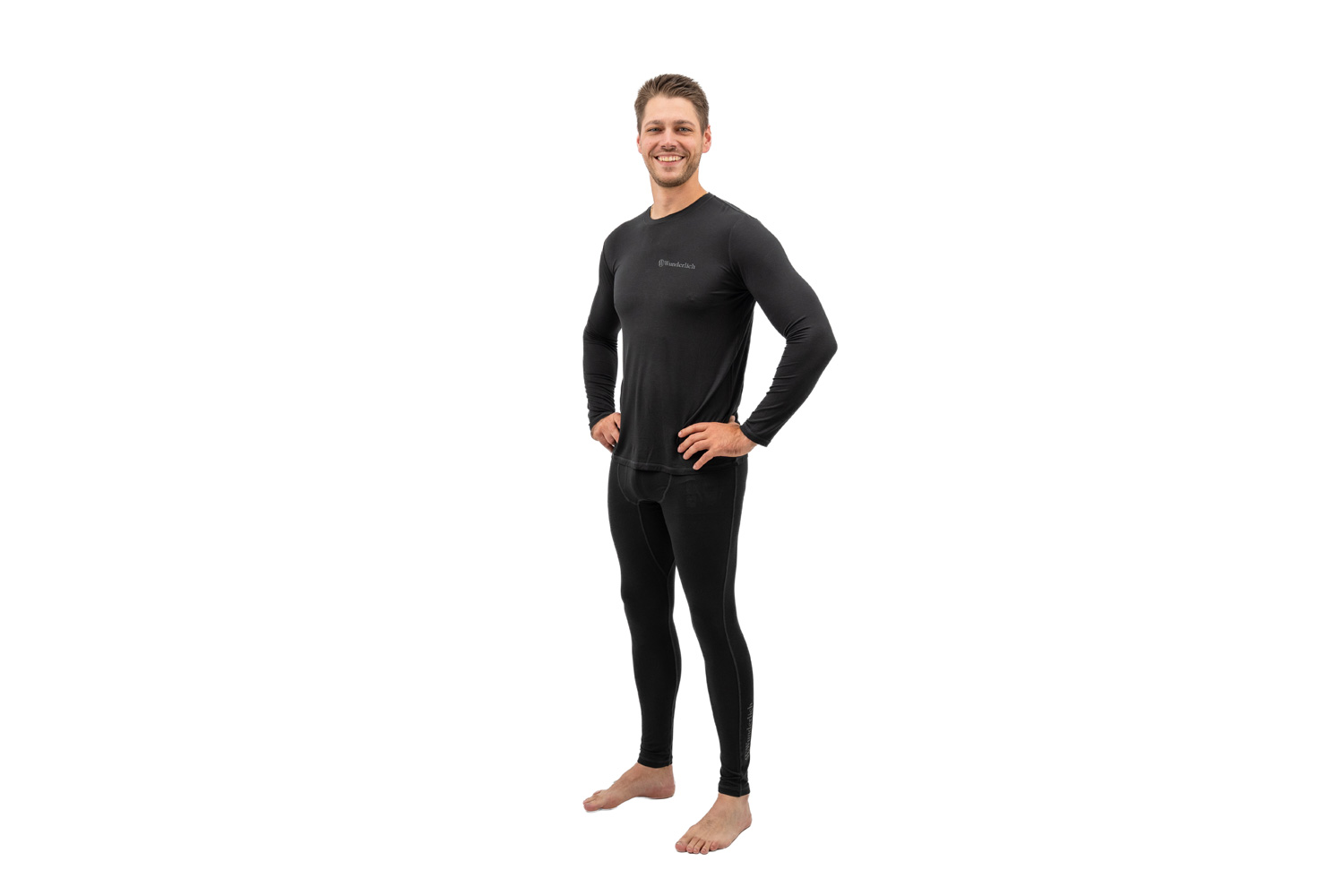T-shirt fonctionnel à manches longues Wunderlich PureRide pour homme