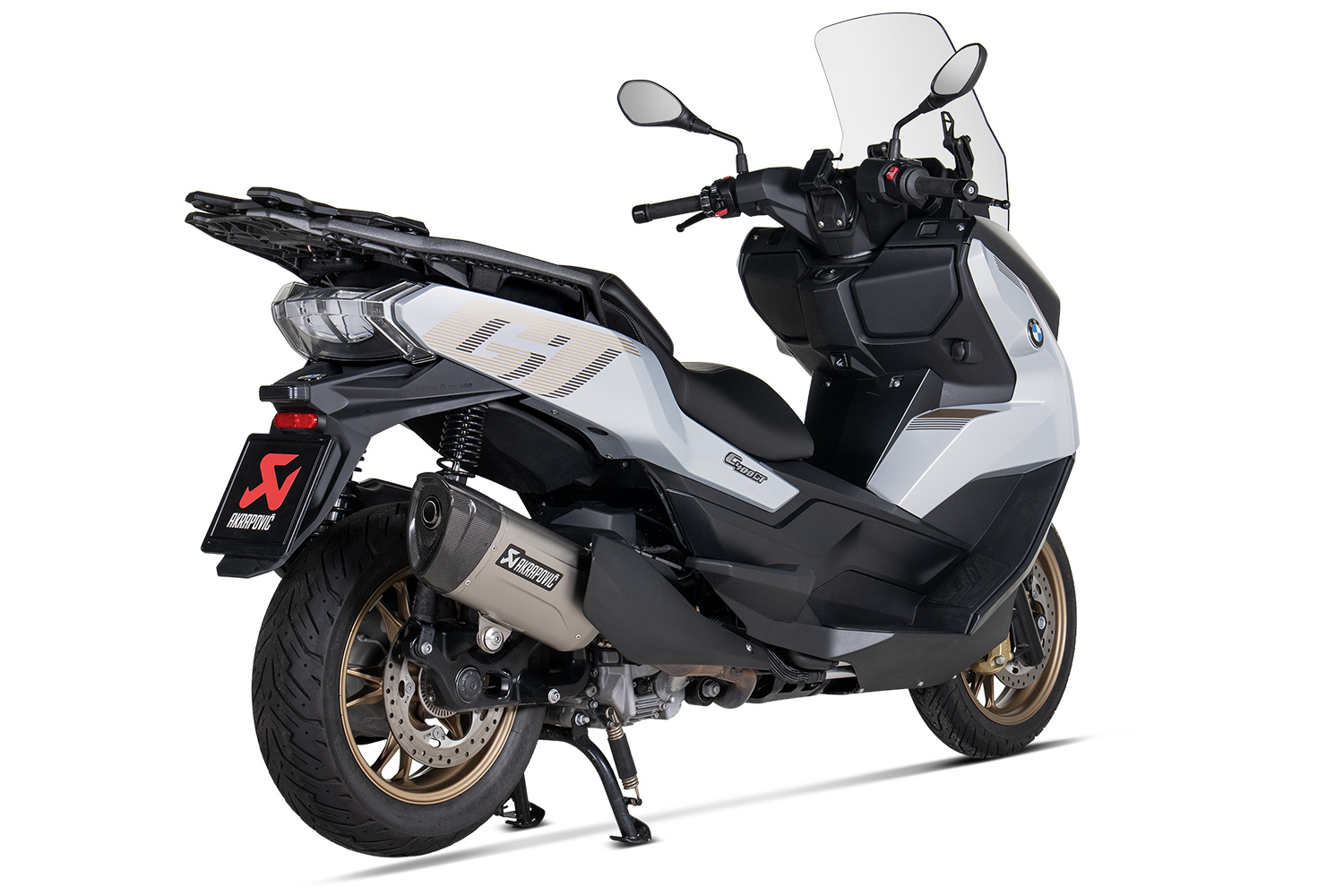 Akrapovic Slip-On Exhaust (Titanium) C 400 X / GT 2026 | Wunderlich Akrapovic Slip-On Exhaust (Titanium) C 400 X / GT 2026 | Wunderlich