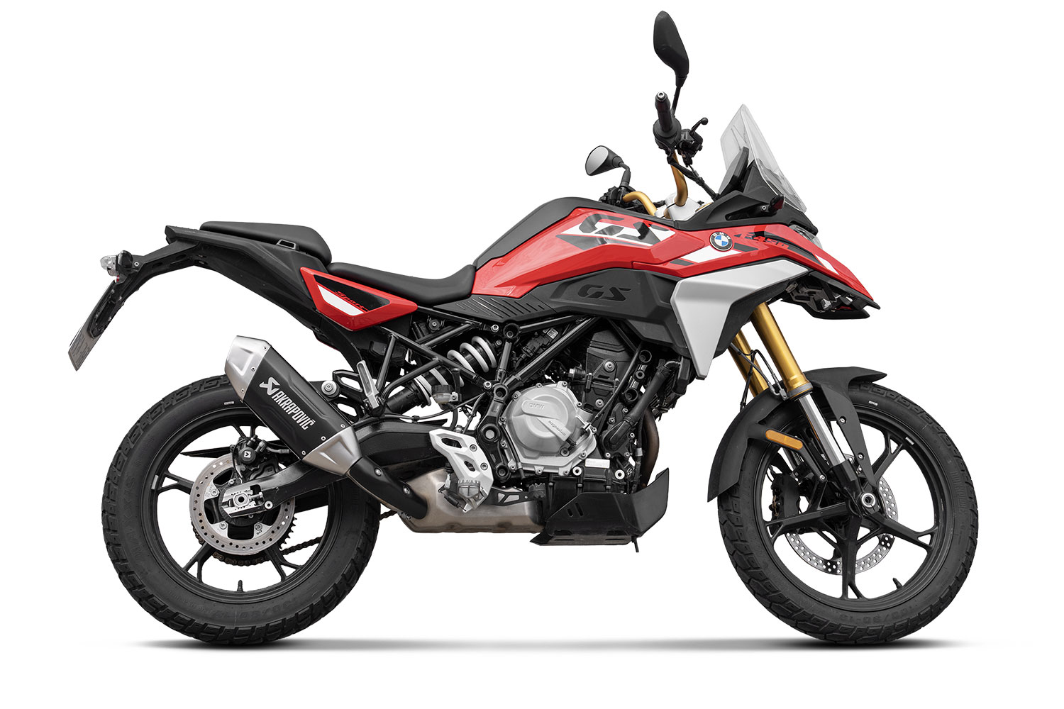 Silencieux arrière sport Akrapovic Slip-On F 450 GS