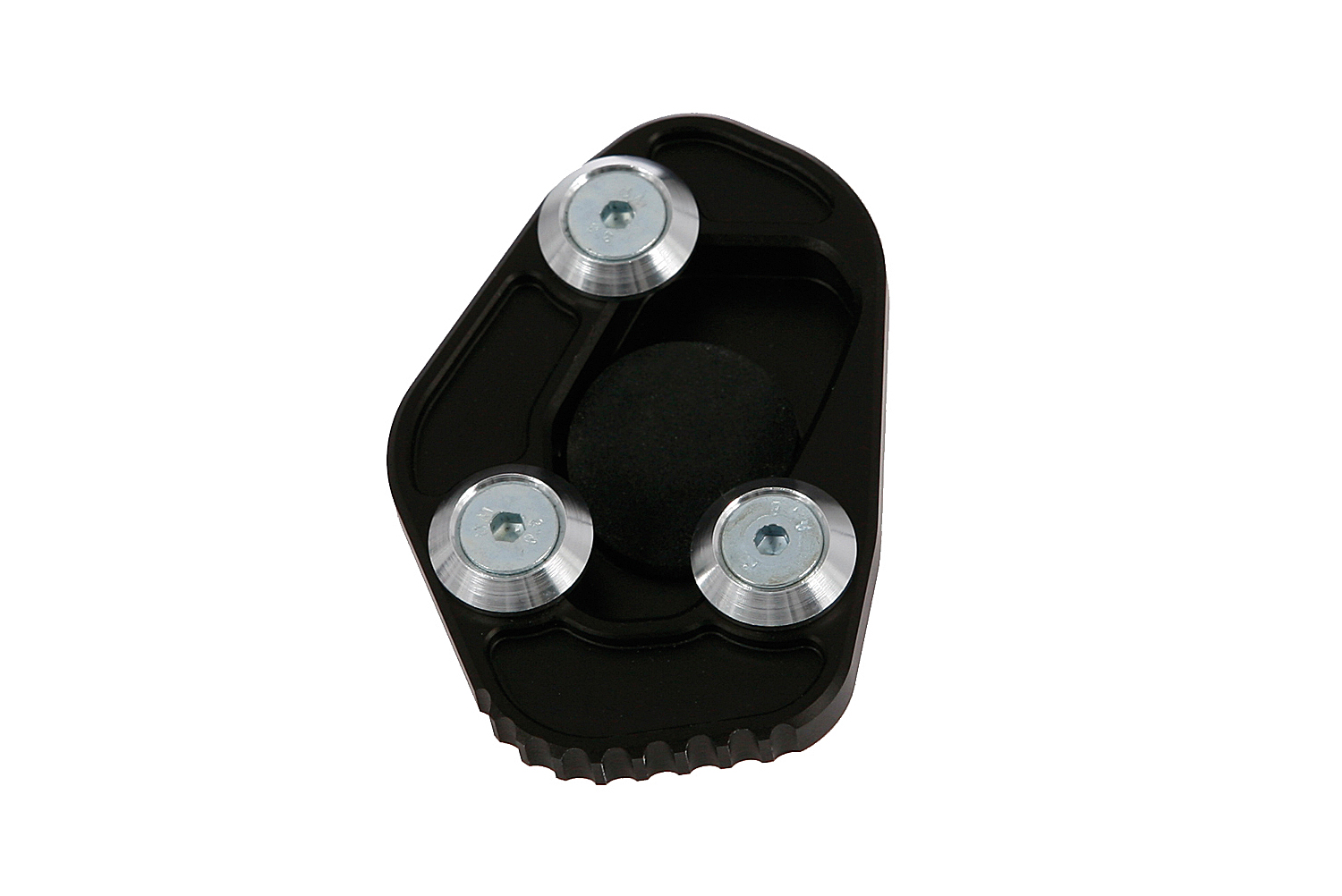 Support Latéral Agrandi CNC Pour BMW F800 R/GT 2015-2021 - Aluminium Noir