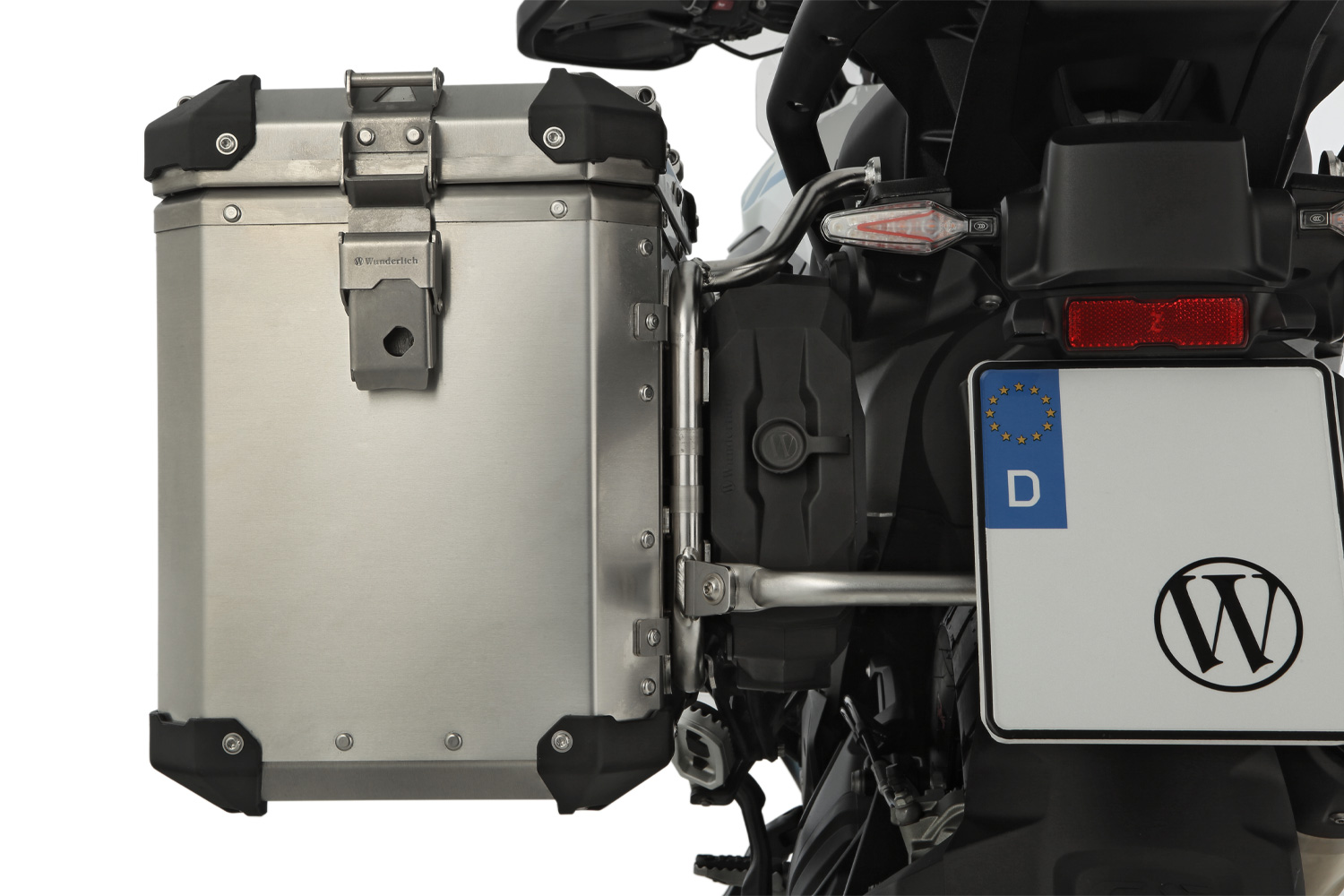 Wunderlich Werkzeugbox mit Standardschloss passend für Wunderlich Kofferträger R 1300 GS Adventure