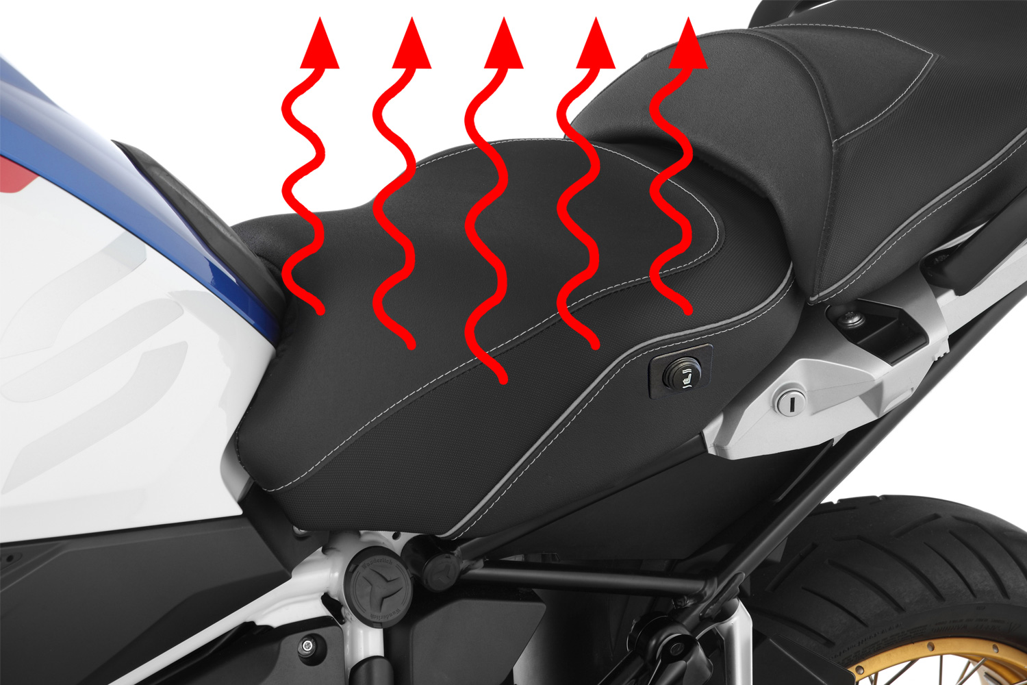 Sella riscaldabile AKTIVKOMFORT alto Wunderlich