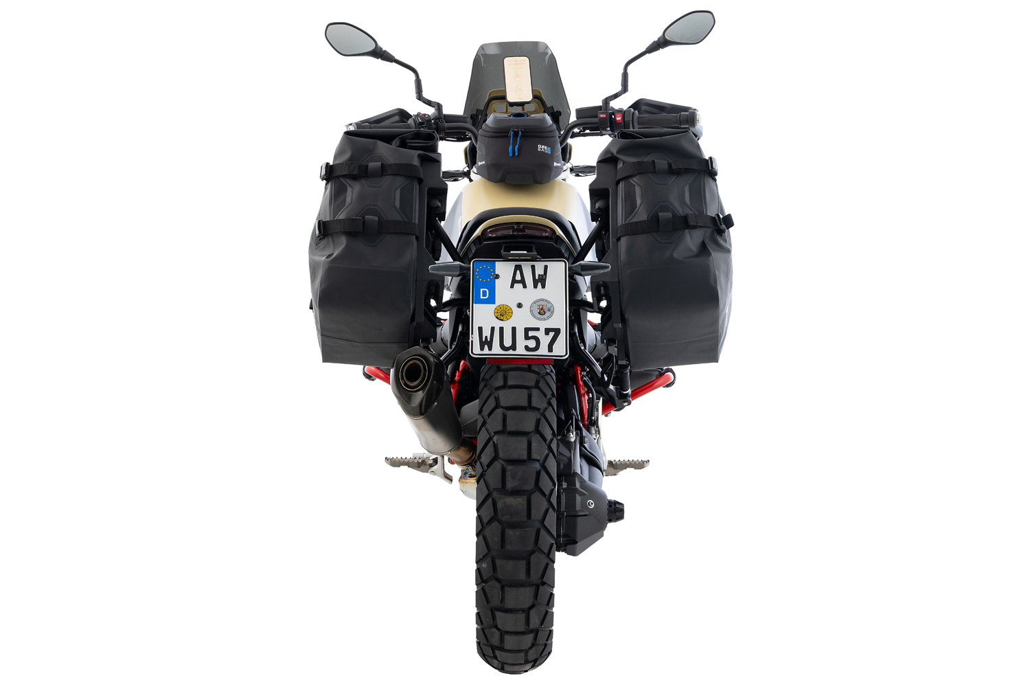 Wunderlich X-Gepäcksystem Seitentaschen WATERPROOF mit Träger R 12 G/S