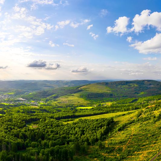 Panorama Rothaargebirge im Sauerland