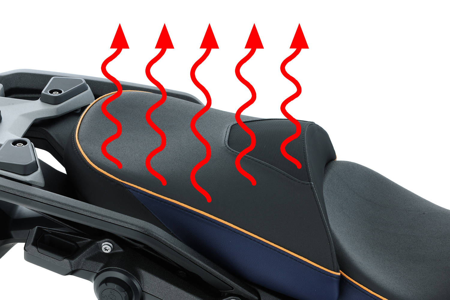Wunderlich Passenger Seat AKTIVKOMFORT with Smart Plug & Play seat heating R 1300 GS