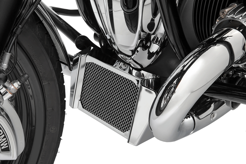 Wunderlich oil cooler shroud with protective function