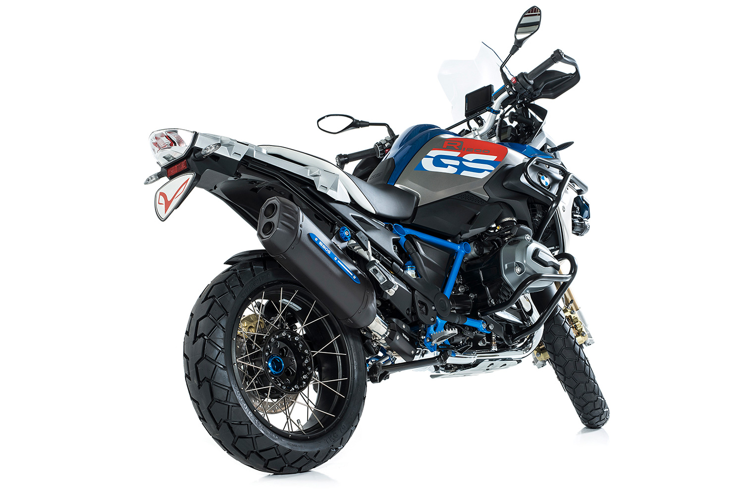 Silenciador trasero BOS Slip-OnDesert Fox Rallye Edition R 1200 GS LC