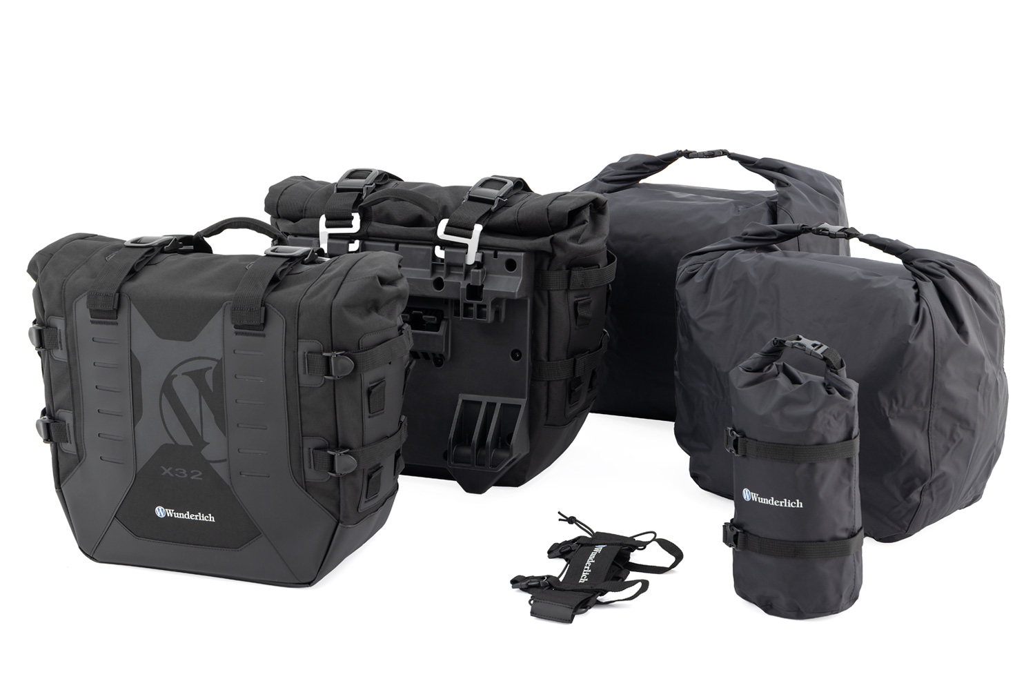 Wunderlich X luggage system side bag with carrier M 1000 XR