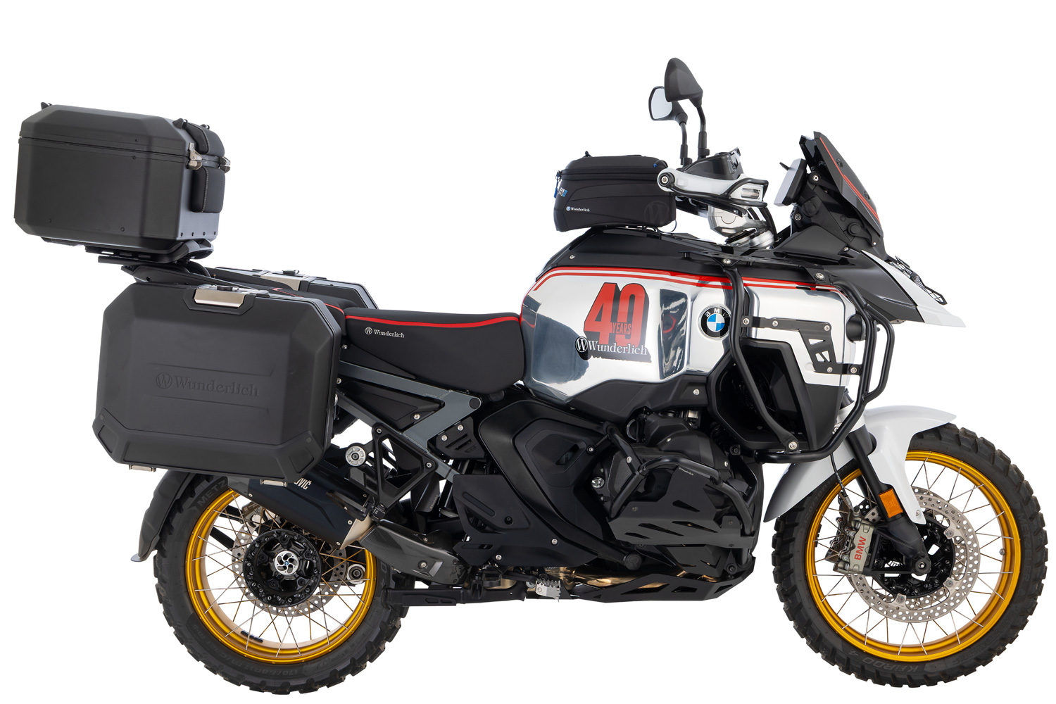 Support de top case Wunderlich X-RACK pour BMW R 1300 GS Adventure