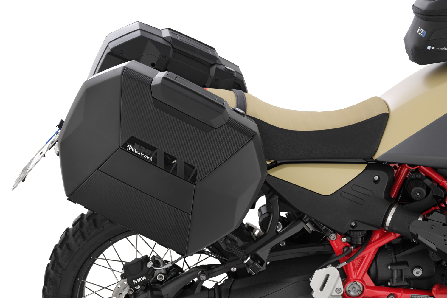 Wunderlich X luggage system Vario case with carrier R 12 G/S