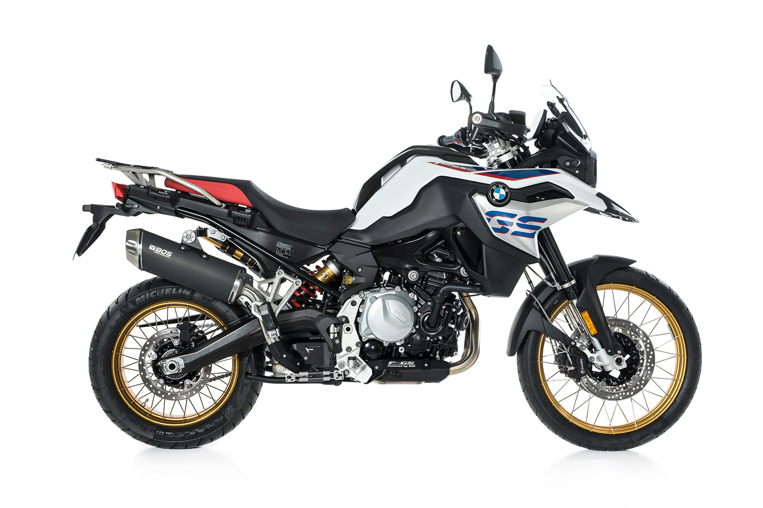 BOS Slip-On Silencer F 750/850 GS + Adv Dune Fox (EURO 4)
