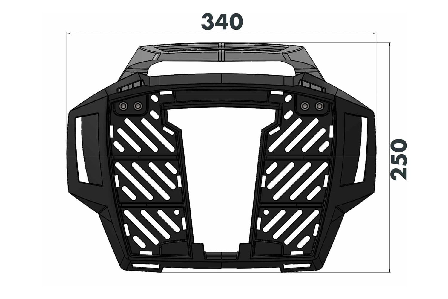 Hepco&Becker Alurack Topcase Carrier R 1300 GS