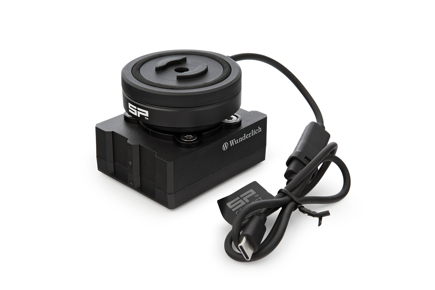 Wunderlich USB-Ladebox mit Anti Vibration Modul SPC+ und induktiver Ladefunktion