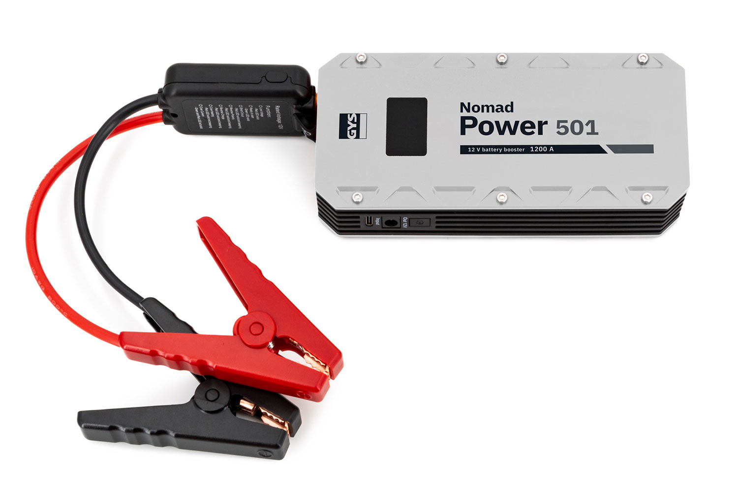Booster de démarrage 12 V avec fonction batterie externe NOMAD POWER 501