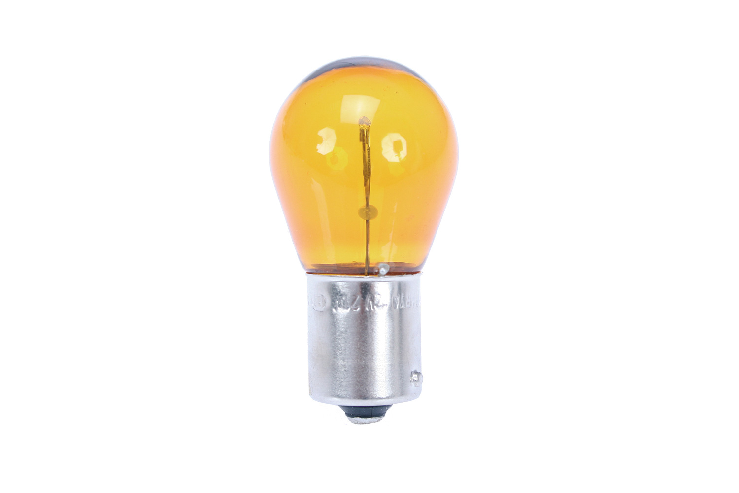 Leuchtmittel Gelb 12V  21W für weiße Blinkergläser