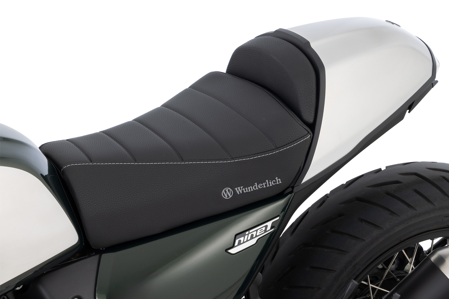 Wunderlich Fahrer Sitzbank AKTIVKOMFORT in Kombination mit Soloheck