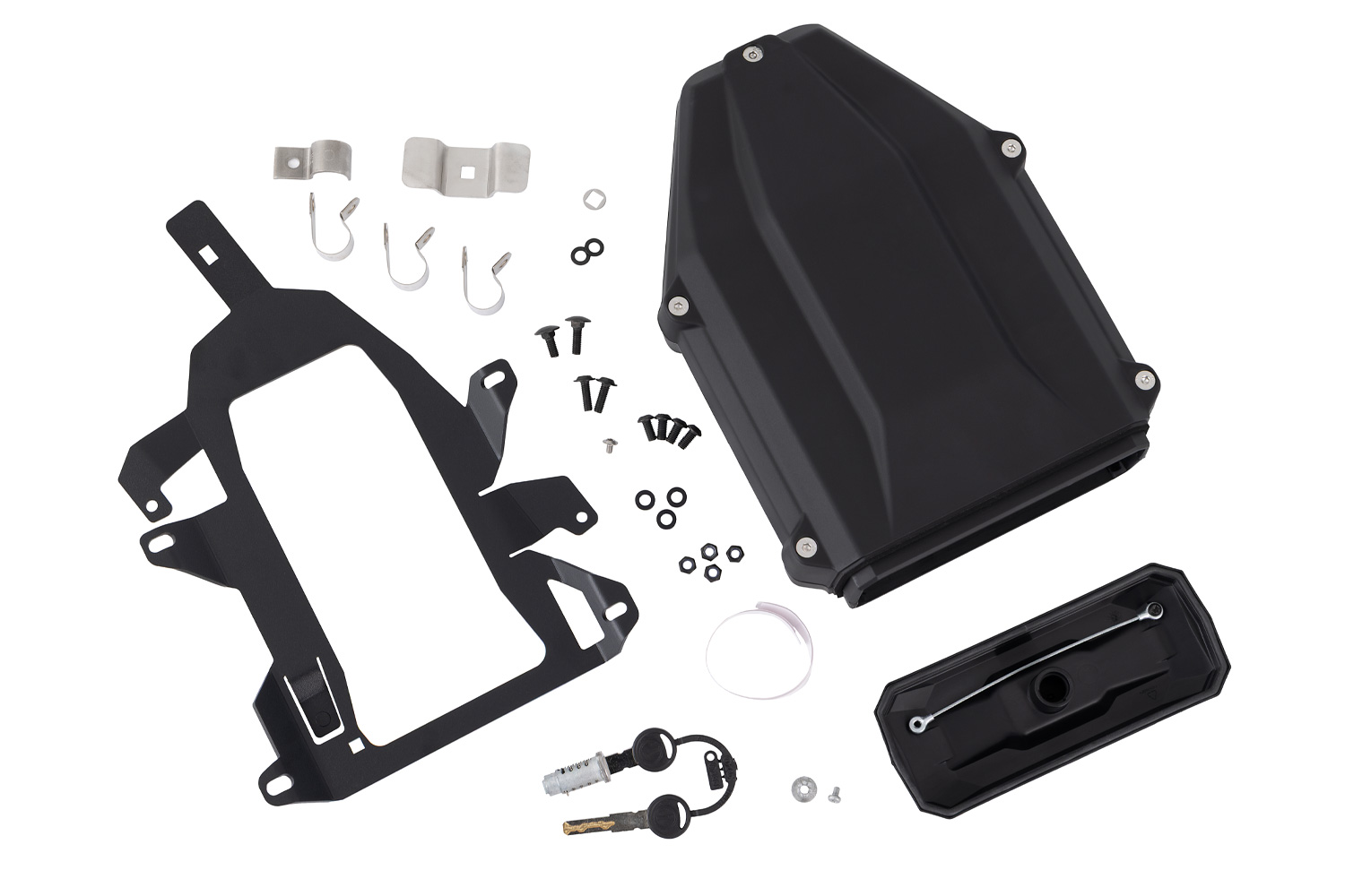 Caja de herramientas para el portaequipajes de Wunderlich