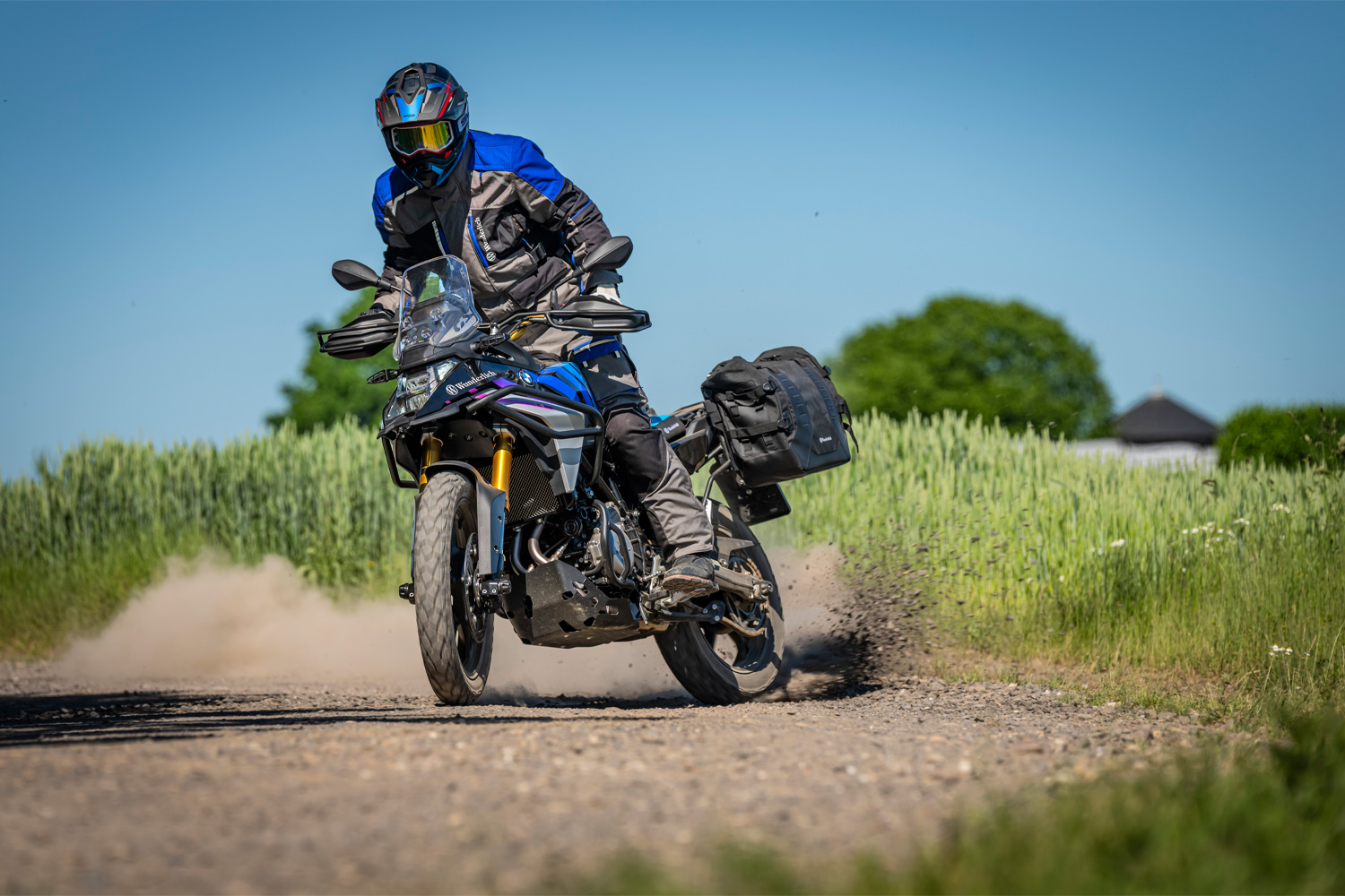 Wunderlich Achs-Schutzpads DOUBLESHOCK F 450 GS