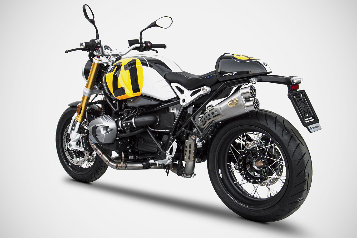 Silenciador trasero ZARD Slip-On R nineT «High Limited» (EURO 4)