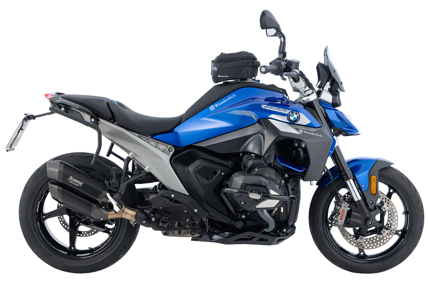 Portatarga Wunderlich R 1300 R + RS (con luce posteriore centrale)