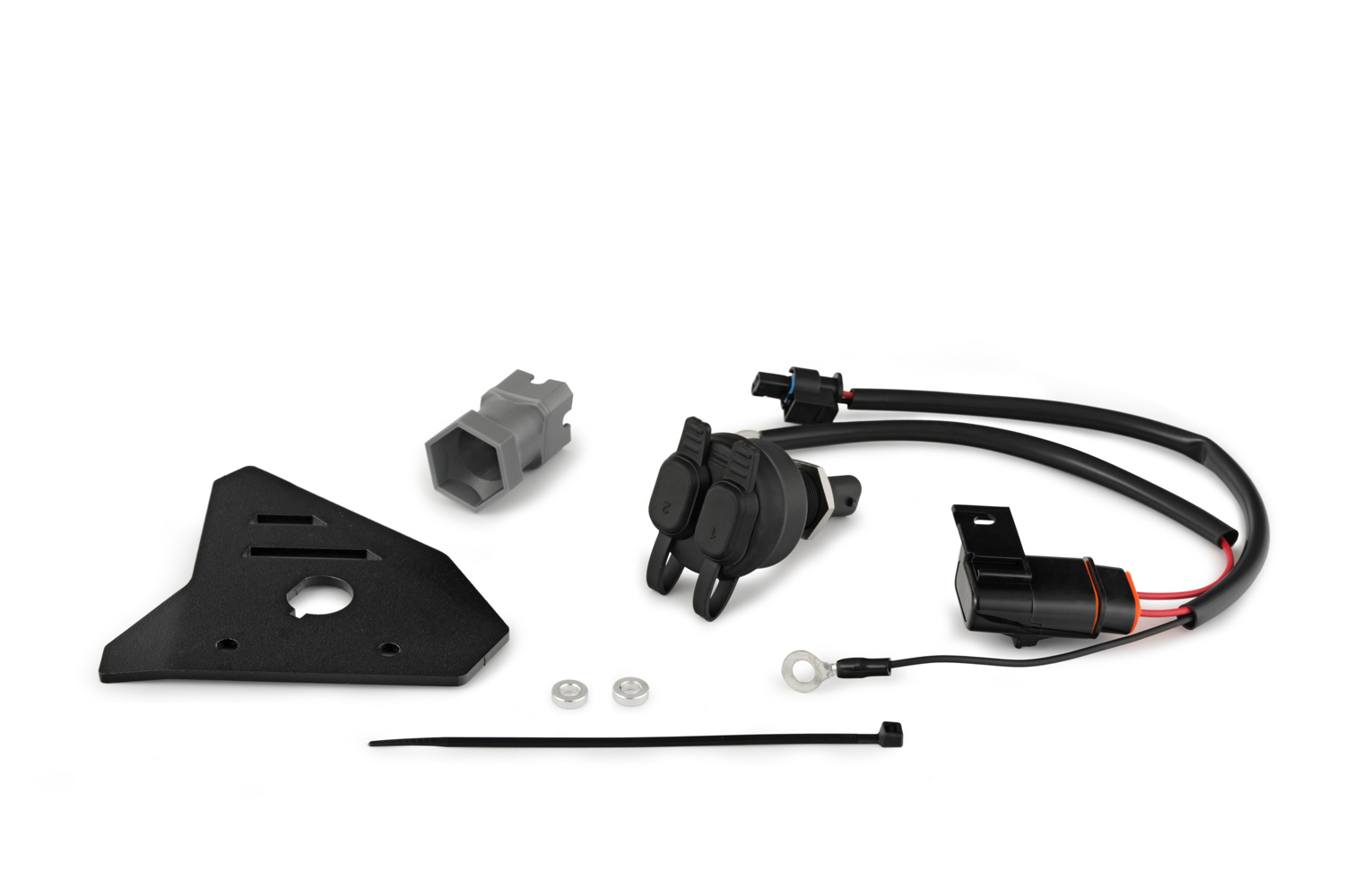 Wunderlich USB-Doppelsteckdose USB / USB-C mit Steckdosenverlegung R 1300 GS Adventure