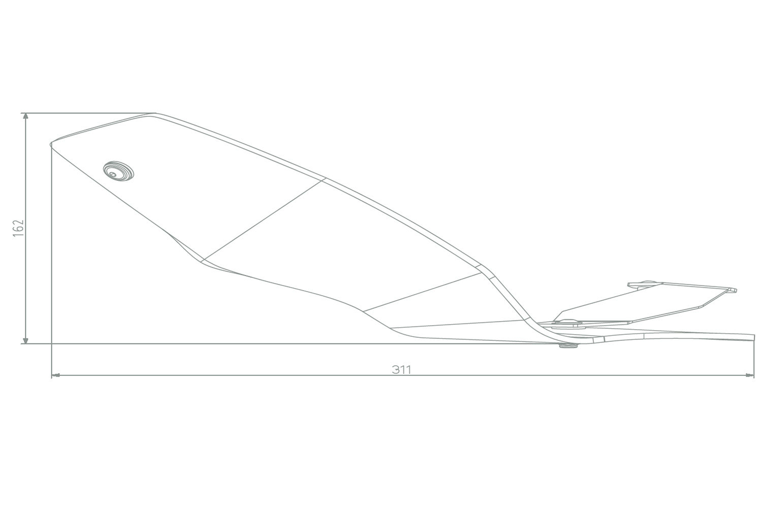 Wunderlich Wind deflector ERGO R 1250 / 1200 GS LC