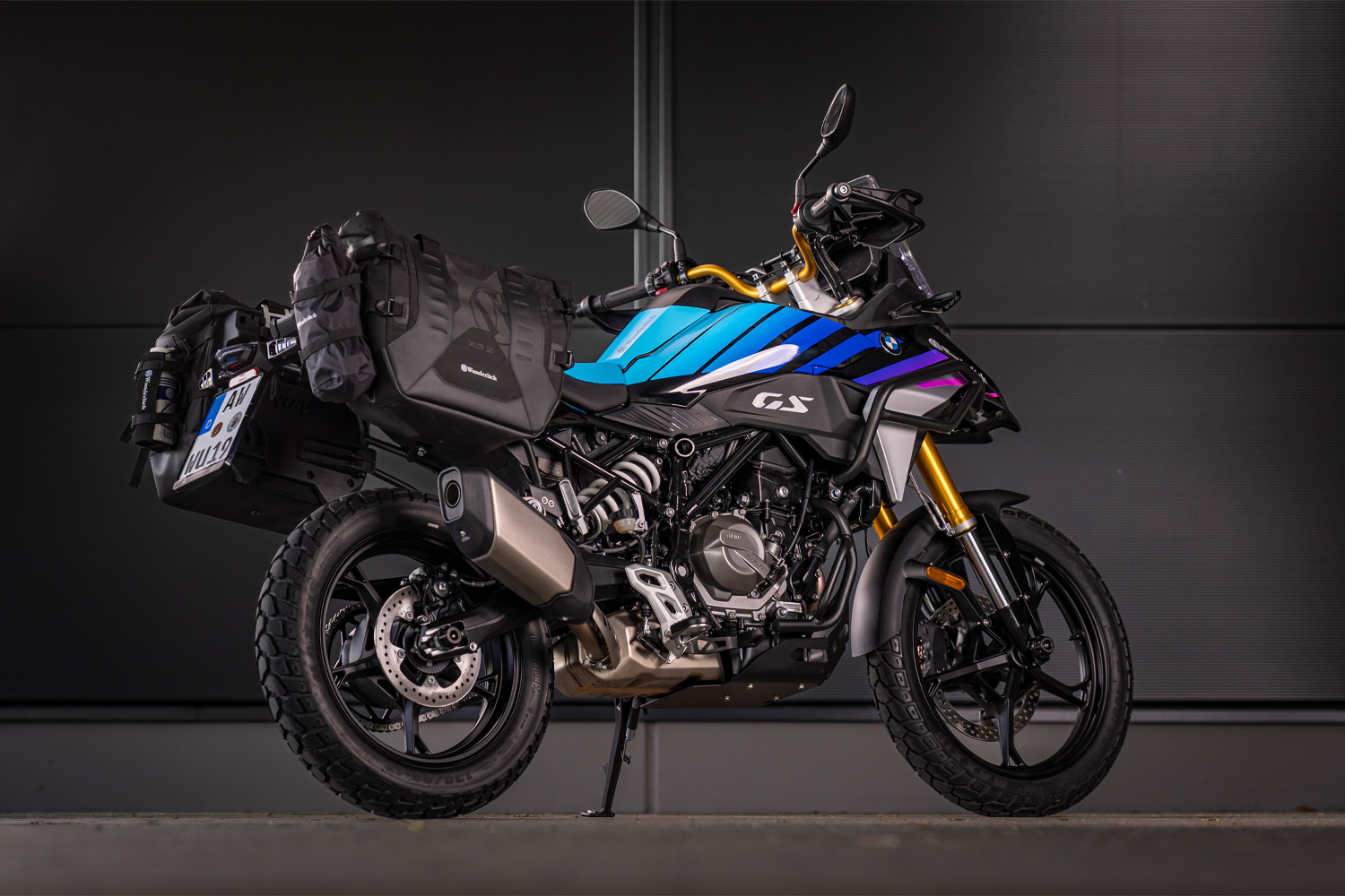 Wunderlich Achs-Schutzpads DOUBLESHOCK F 450 GS