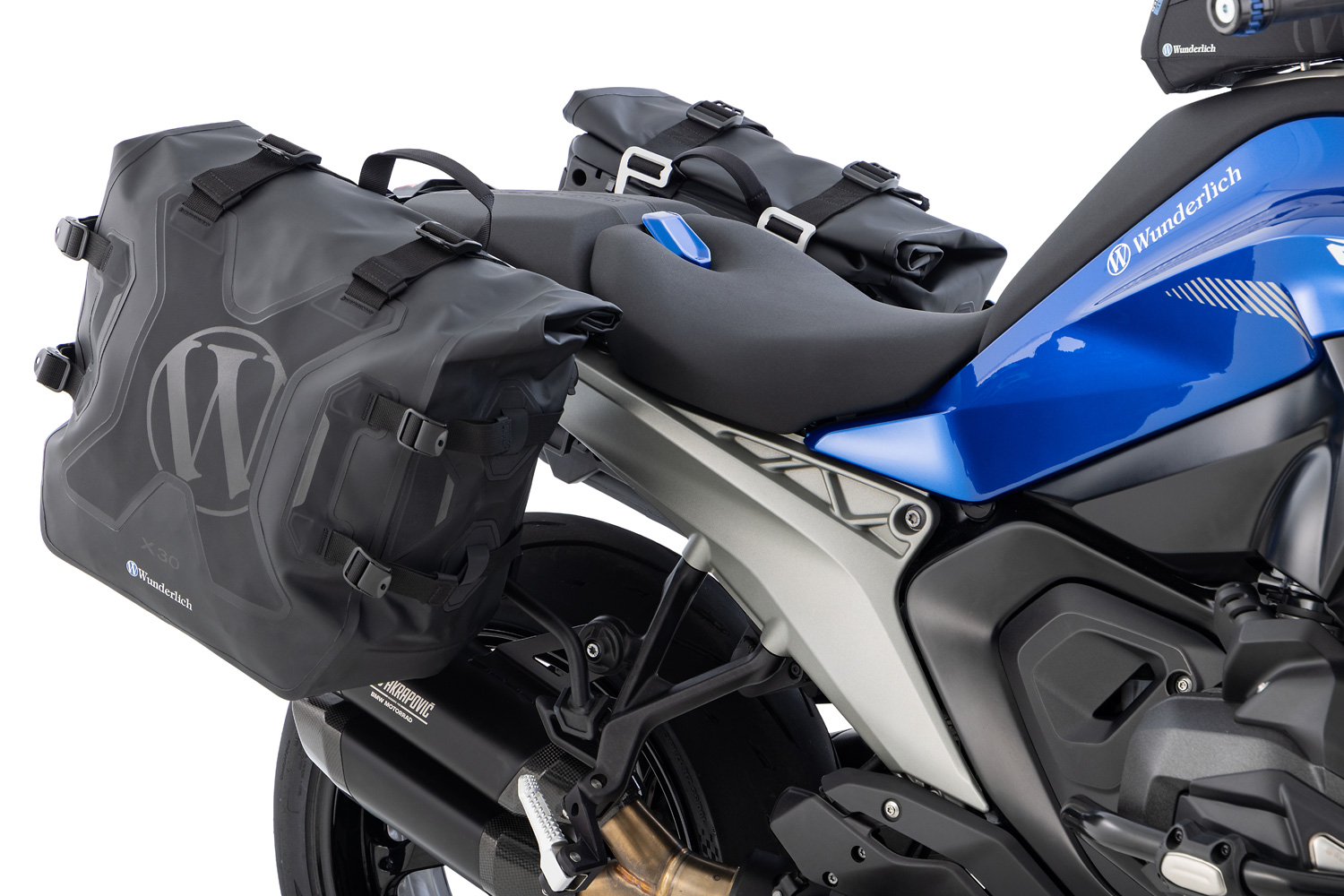 Wunderlich X-Gepäcksystem Seitentaschen WATERPROOF mit Träger R 1300 R/RS