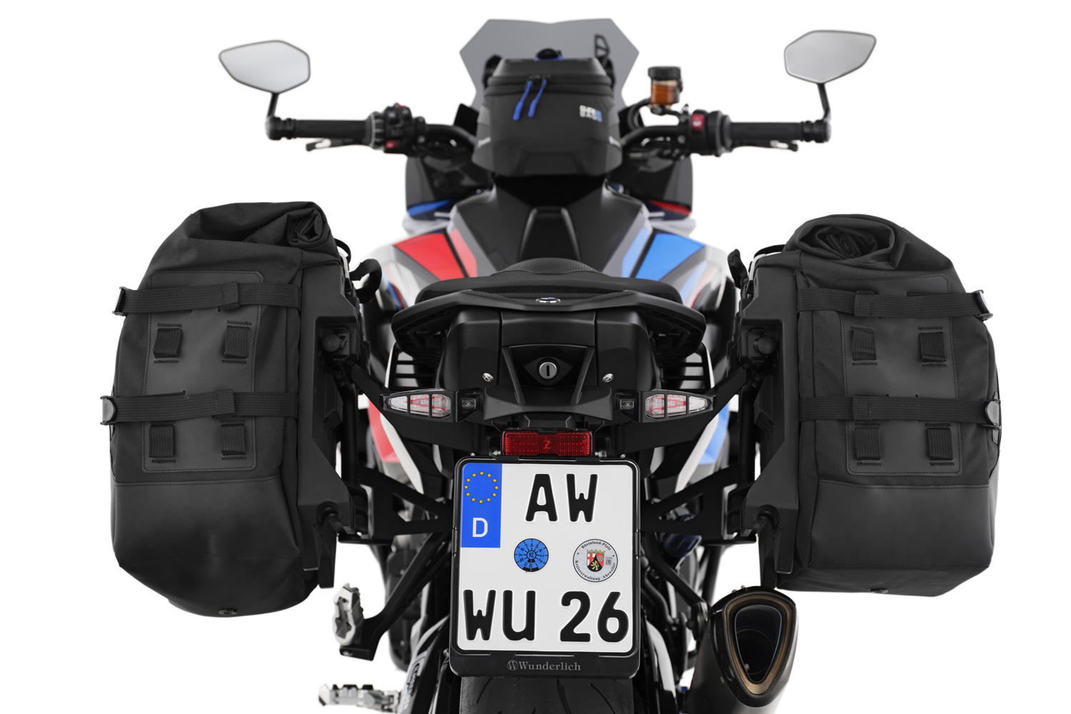 Wunderlich X luggage system side bag with carrier M 1000 XR