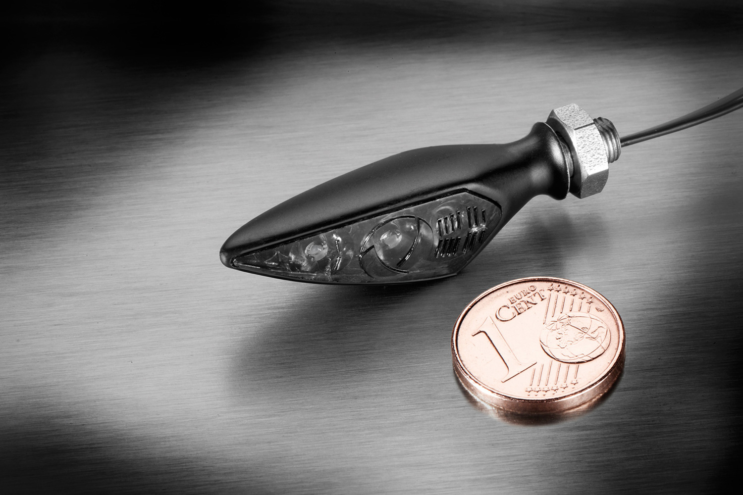 Wunderlich Blinker Halterung inkl. Kellermann Rhombus S DF Blinker