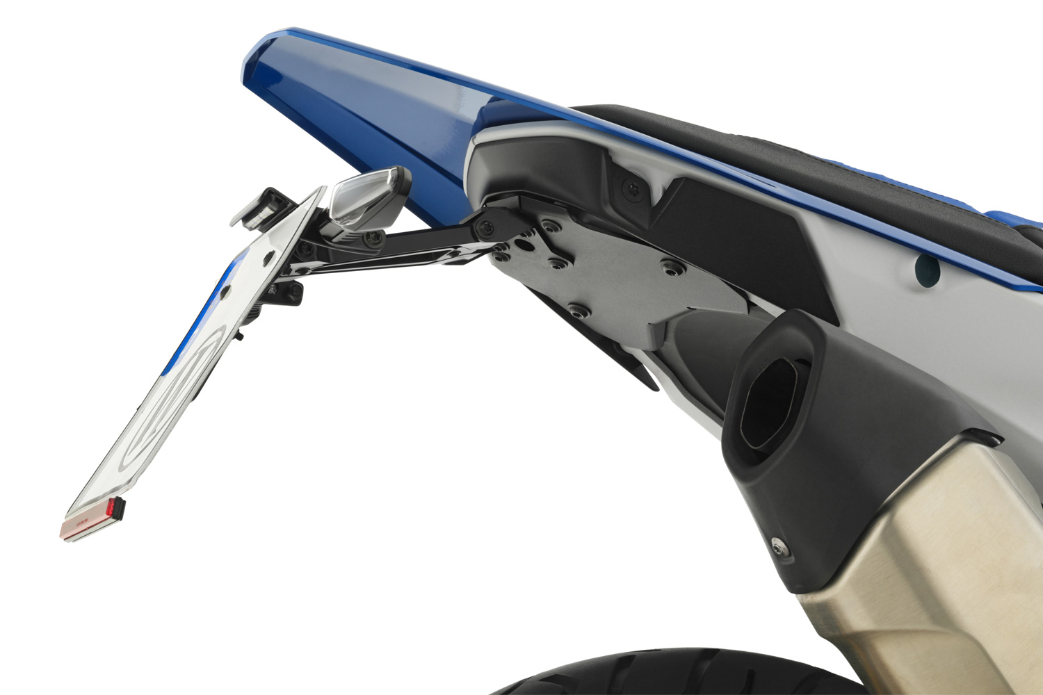 Wunderlich Kennzeichenträger R 1300 GS + RS (mit 3-in1-Kombiblinkleuchte)
