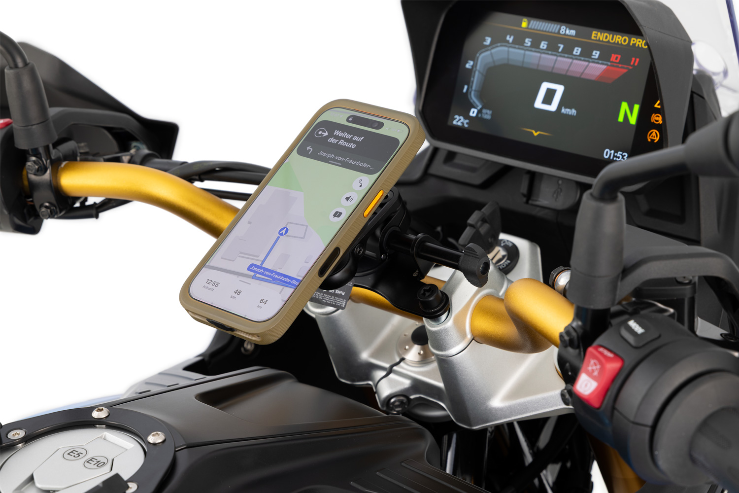 Wunderlich Geräteträger Lenkerklemmung F 450 GS