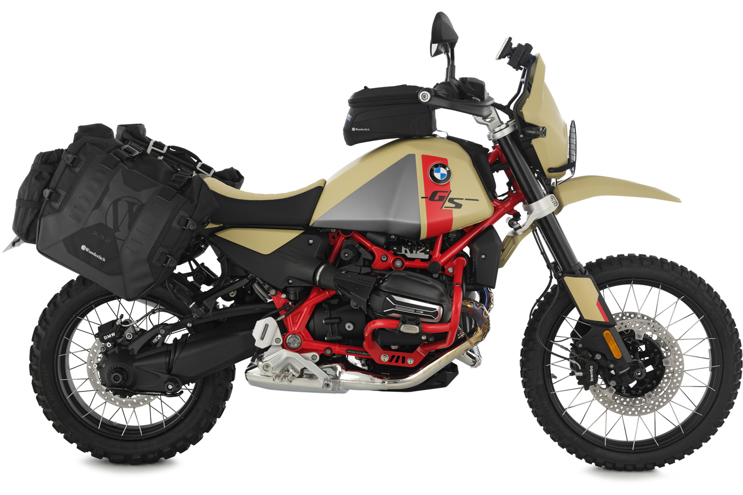 Wunderlich X-Gepäcksystem Seitentasche mit Träger R 12 G/S