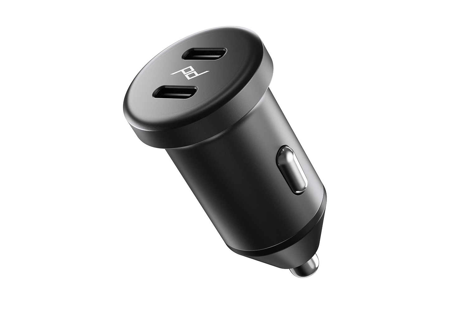 Adaptateur d'alimentation double USB-C pour voiture Peak Design Mobile - Noir