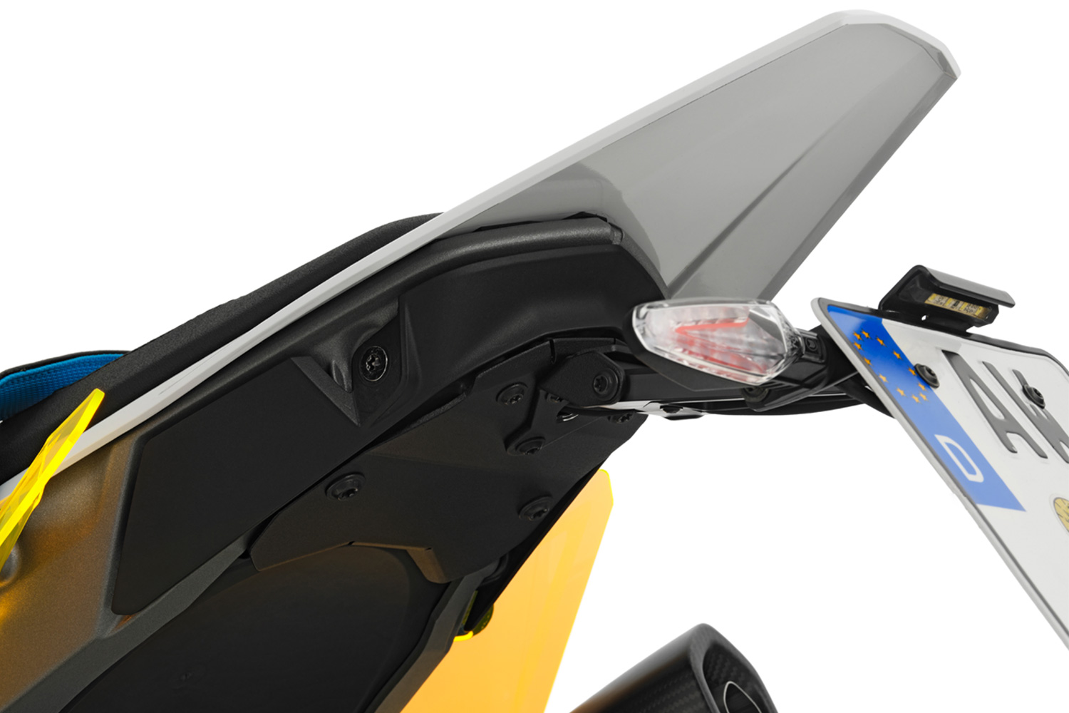 Wunderlich Kennzeichenträger R 1300 GS + RS (mit 3-in1-Kombiblinkleuchte)