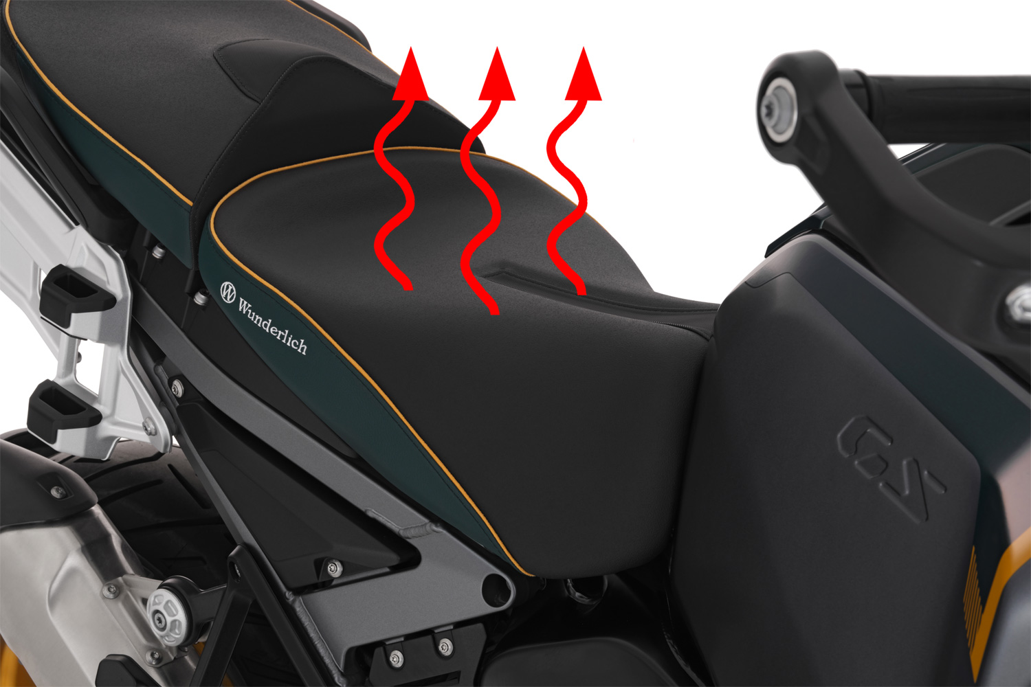 Wunderlich Fahrer Sitzbank AKTIVKOMFORT mit Sitzheizung R 1300 GS Adventure
