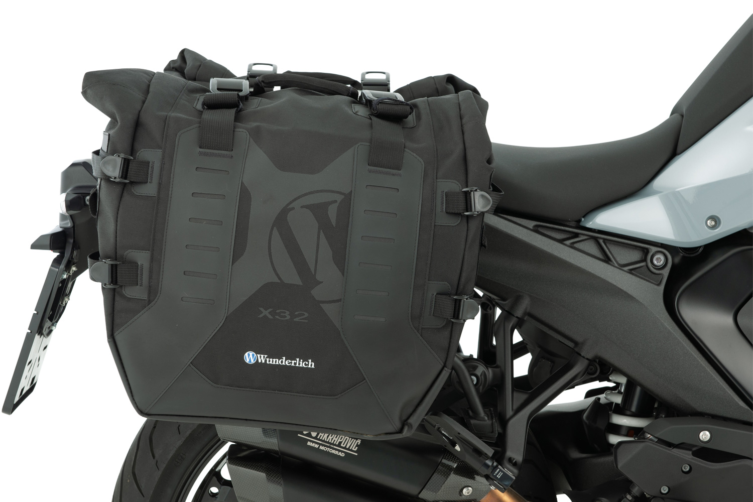 Wunderlich X luggage system side bag with carrier R 1300 R/RS