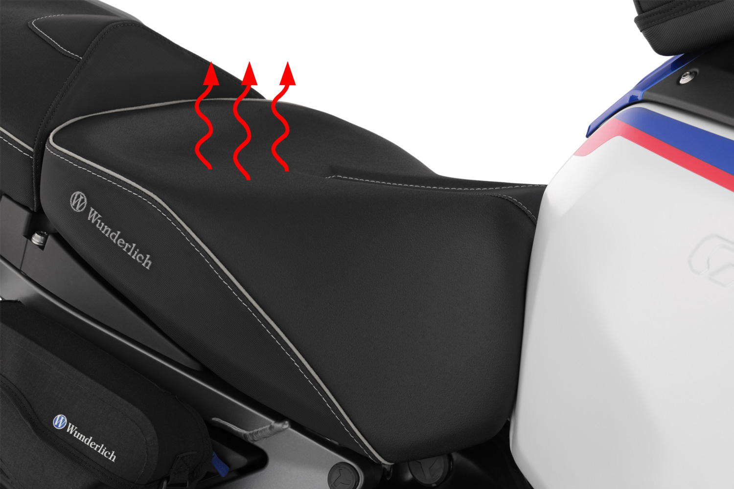 Sella pilota Wunderlich AKTIVKOMFORT con riscaldamento Smart Plug & Play R 1300 GS Adv.