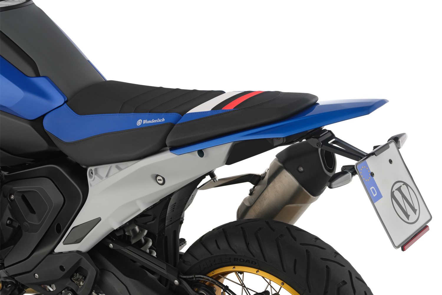 Wunderlich Kennzeichenträger R 1300 GS + RS (mit 3-in1-Kombiblinkleuchte)