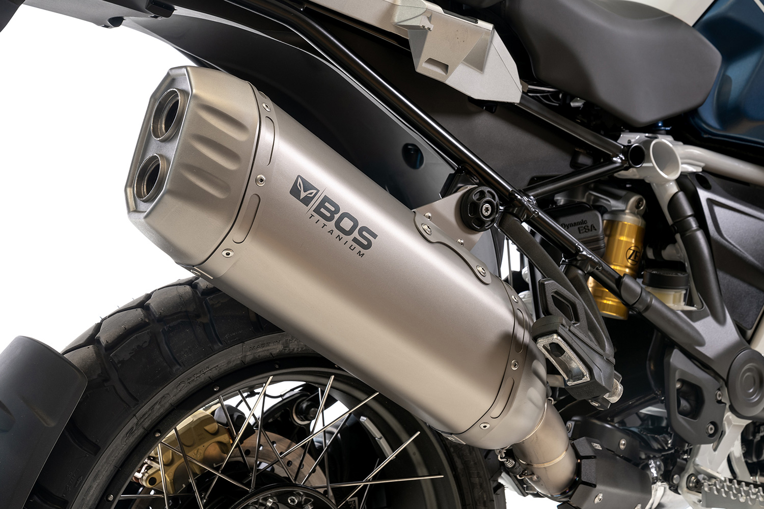BOS Slip-On Silencer R 1250 GS + Adventure Desert Fox