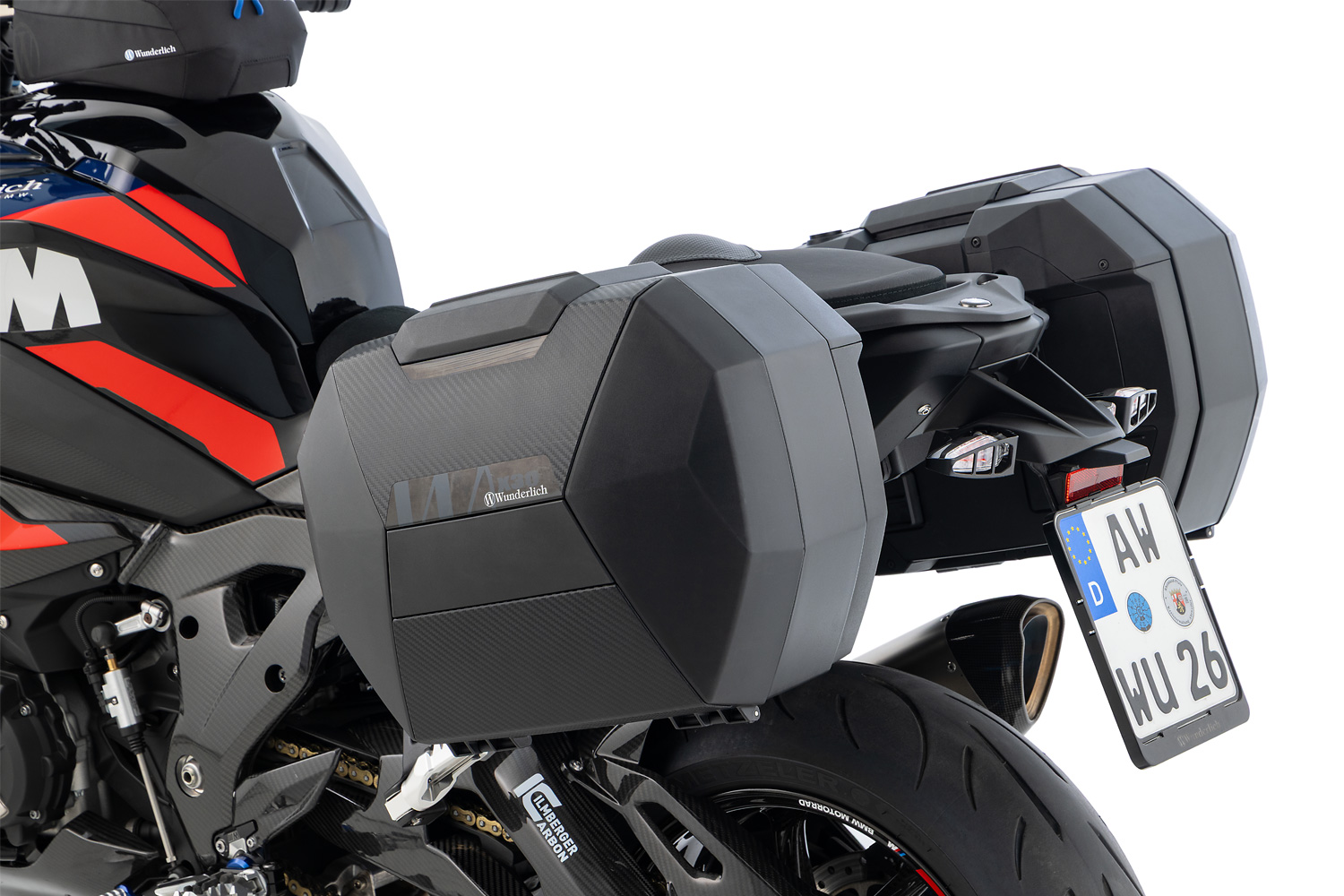 Wunderlich X-Gepäcksystem Variokoffer mit Träger M 1000 XR