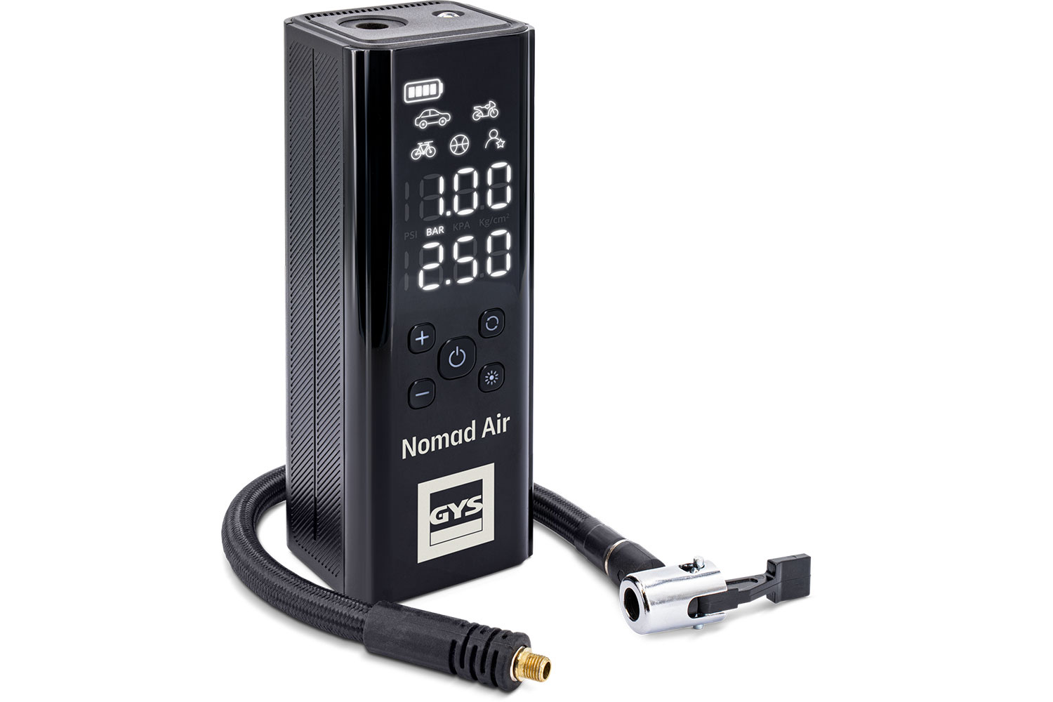 Compresor de aire portátil de 10 bar para motocicleta y touring NOMAD AIR