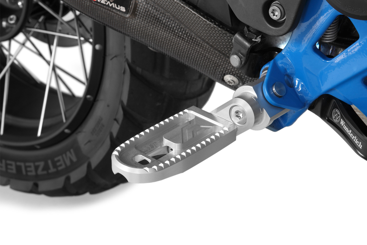 Wunderlich sleeve kit for »EVO1« rider Vario footrest
