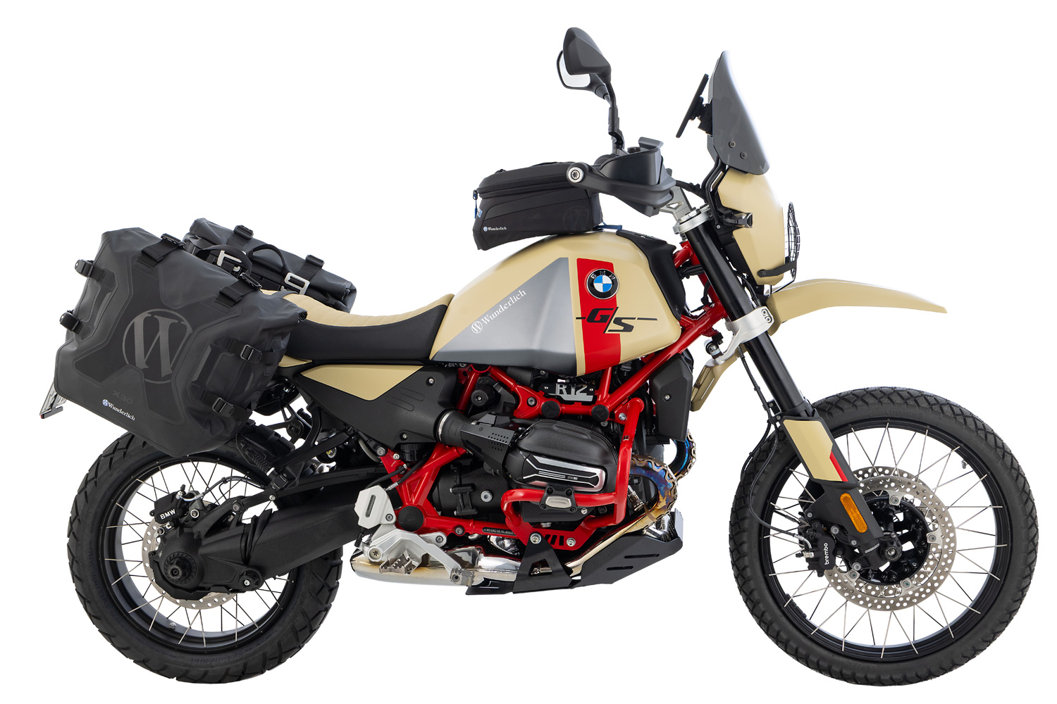 Wunderlich X-Gepäcksystem Seitentaschen WATERPROOF mit Träger R 12 G/S