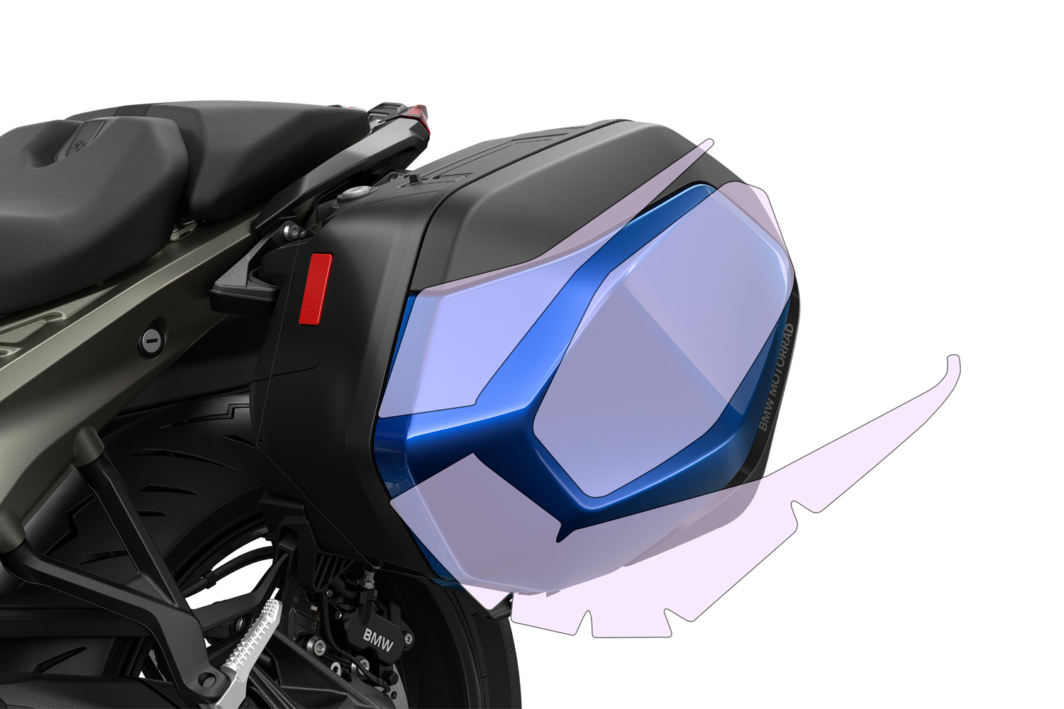 Juego de láminas protectoras PremiumShield para maletas laterales R 1300 R + RS