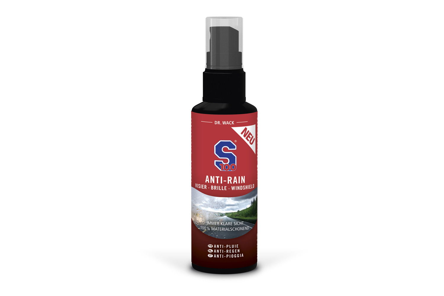 S100 Anti-Rain including microfibre cloth