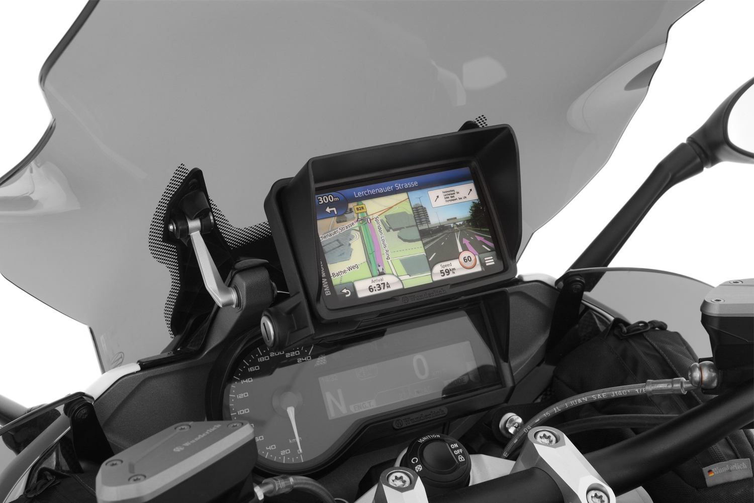 Supporto Wunderlich per il navigatore originale R 1200 RS LC