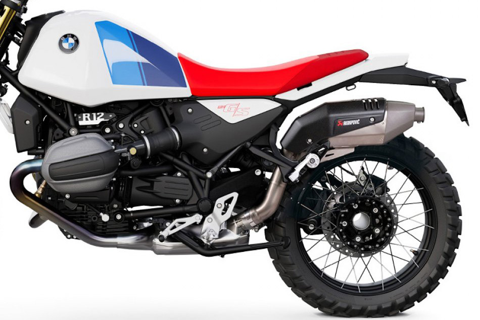Unit Garage-Akrapovic hoher Auspuff R 12 G/S